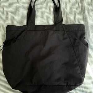 Black Lululemon Tote Bag